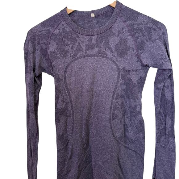 Lululemon Run Swiftly Tech Long Sleeve Special Edition Concord Grape Size 4 - Picture 3 of 8
